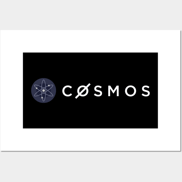 Cosmos  Crypto Cryptocurrency ATOM  coin token Wall Art by JayD World